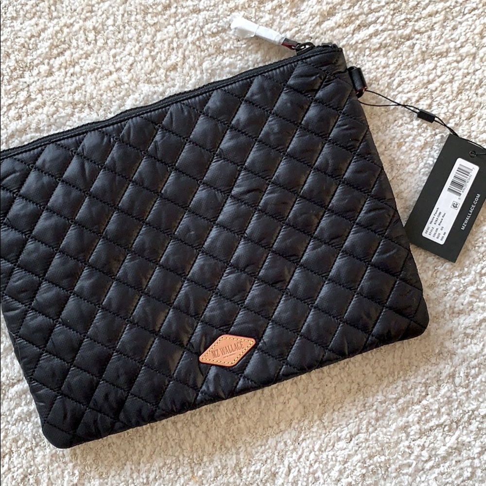 MZ Wallace Metro Pouch Black
